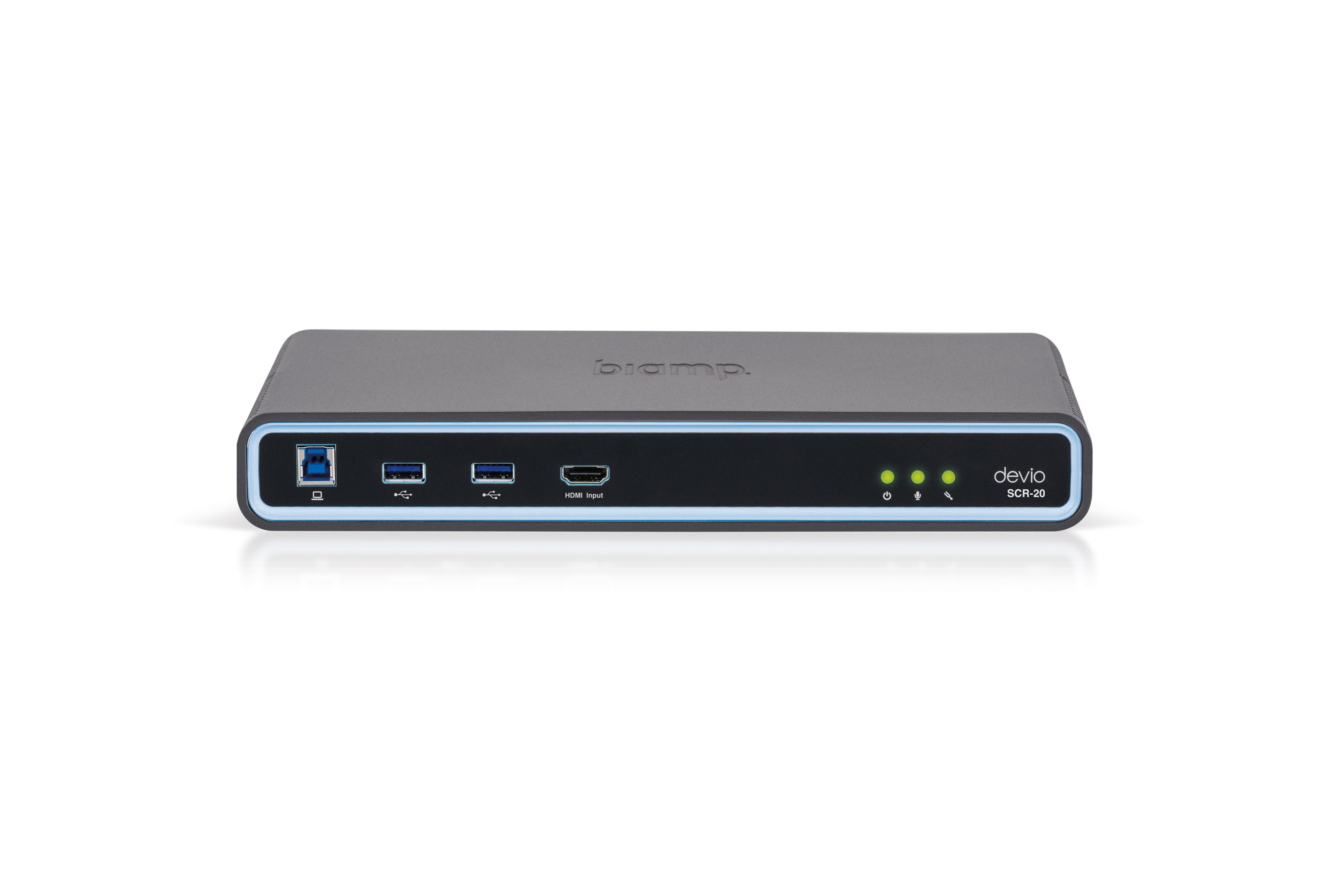 Biamp Devio SCR-20T جهاز مؤتمرات صوتي أسود