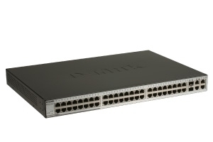 D-Link 48-port 10/100Mbps L2 Switch with 4 Gigabit Copper Ports