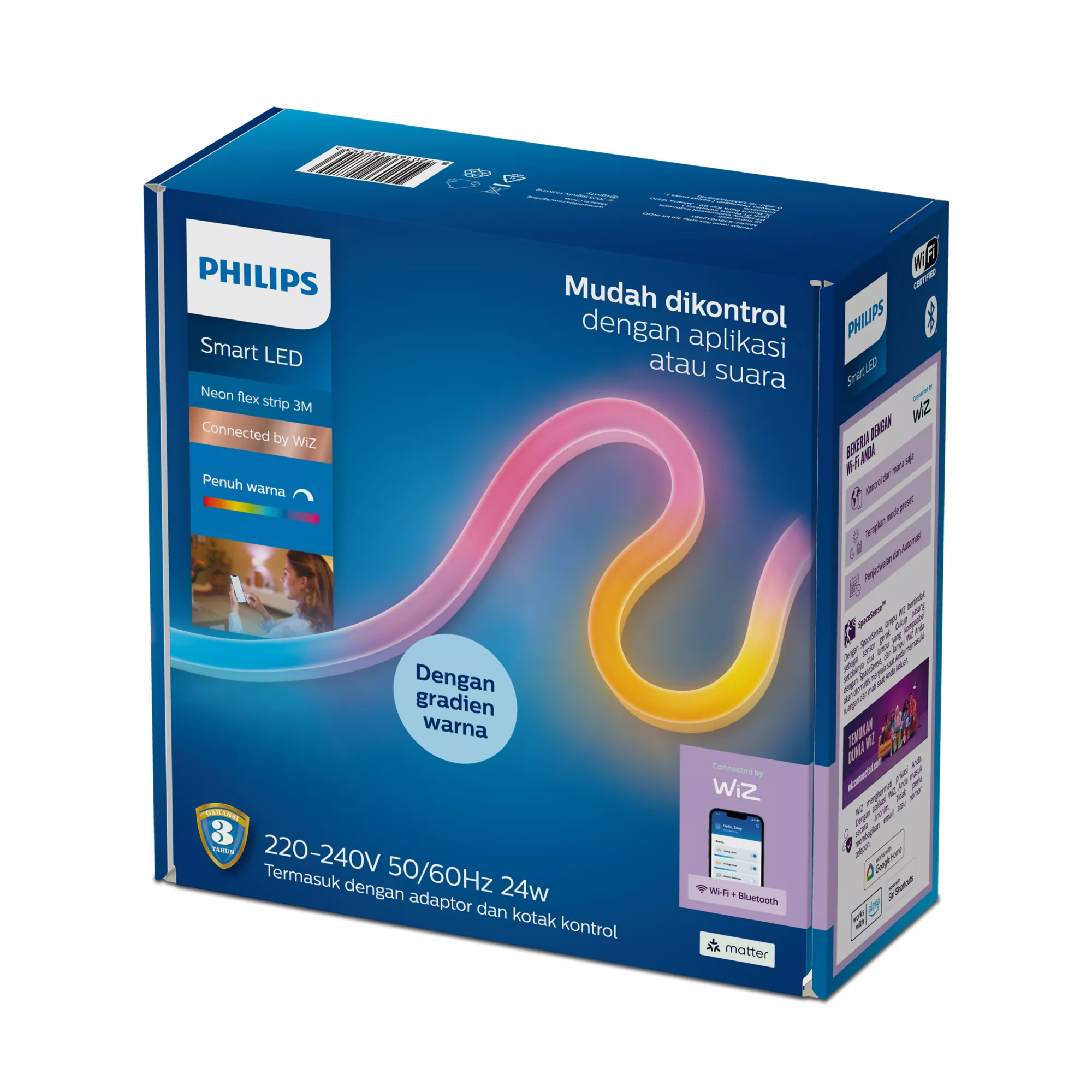 Philips by Signify Philips 8720169187153 smart lighting Smart strip light Wi-Fi/Bluetooth – image 2
