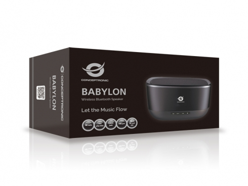 Conceptronic BABYLON Wireless Bluetooth Speaker, gold – image 3
