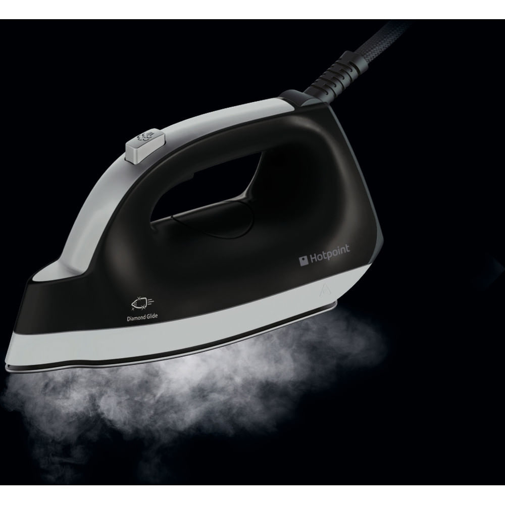 Hotpoint SGE12AA0 2400 W 1.2 L Diamond Glide soleplate Black – image 4