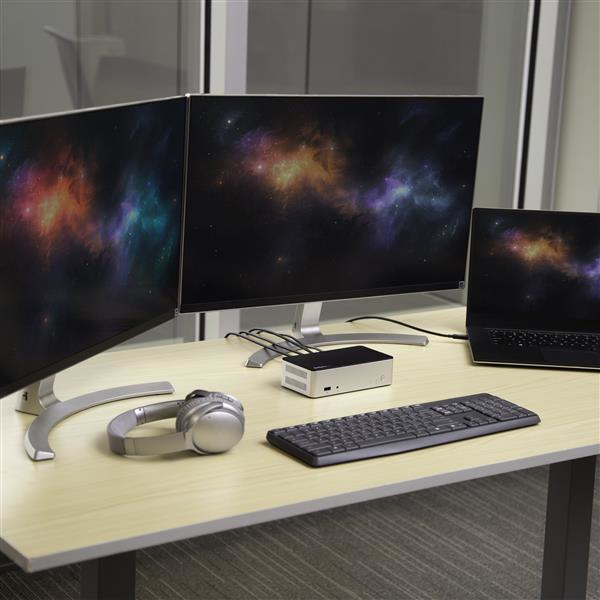 StarTech.com Dual-Monitor USB-C Dock for Windows - 2.5” SATA SSD/HDD Bay – image 6