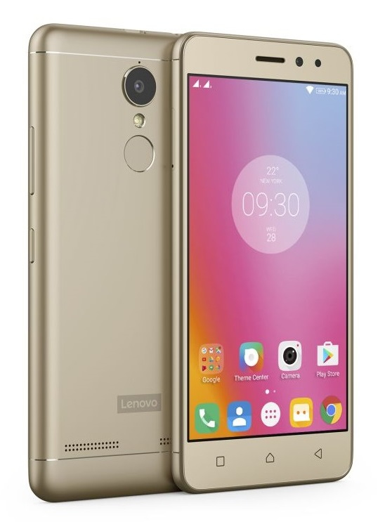 Lenovo VIBE K6 12.7 cm (5") Android 6.0 4G Micro-USB 2 GB 32 GB 3000 mAh Gold