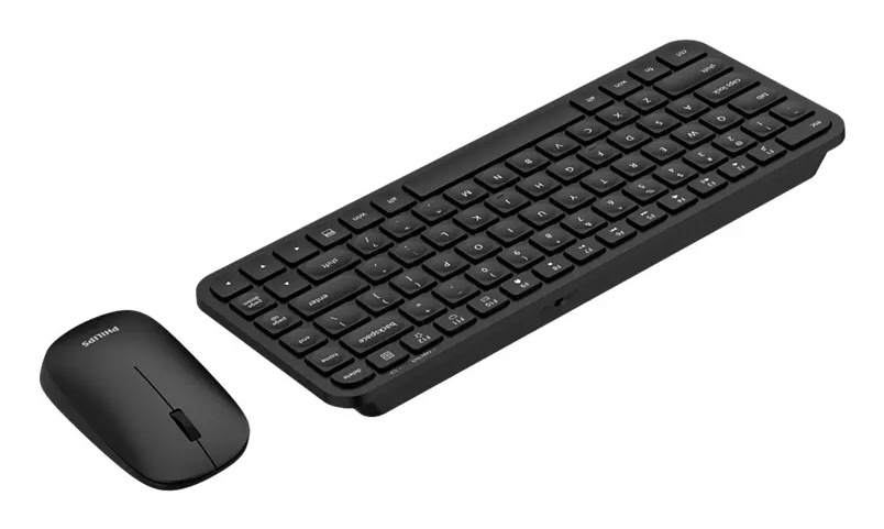 Philips 3000 series SPT6338BS/77 keyboard Mouse included Home/Office RF Wireless Black – image 5