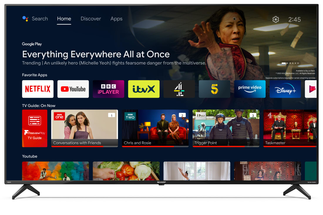 Sharp 70FN2KA TV 177.8 cm (70") 4K Ultra HD Smart TV Wi-Fi Black – image 2