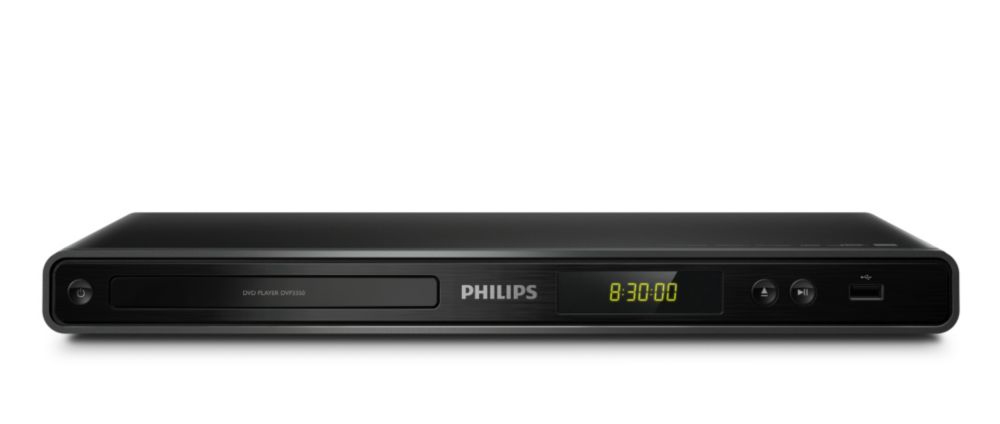 Philips DVP3350/12 DVD/Blu-Ray player DVD player Black