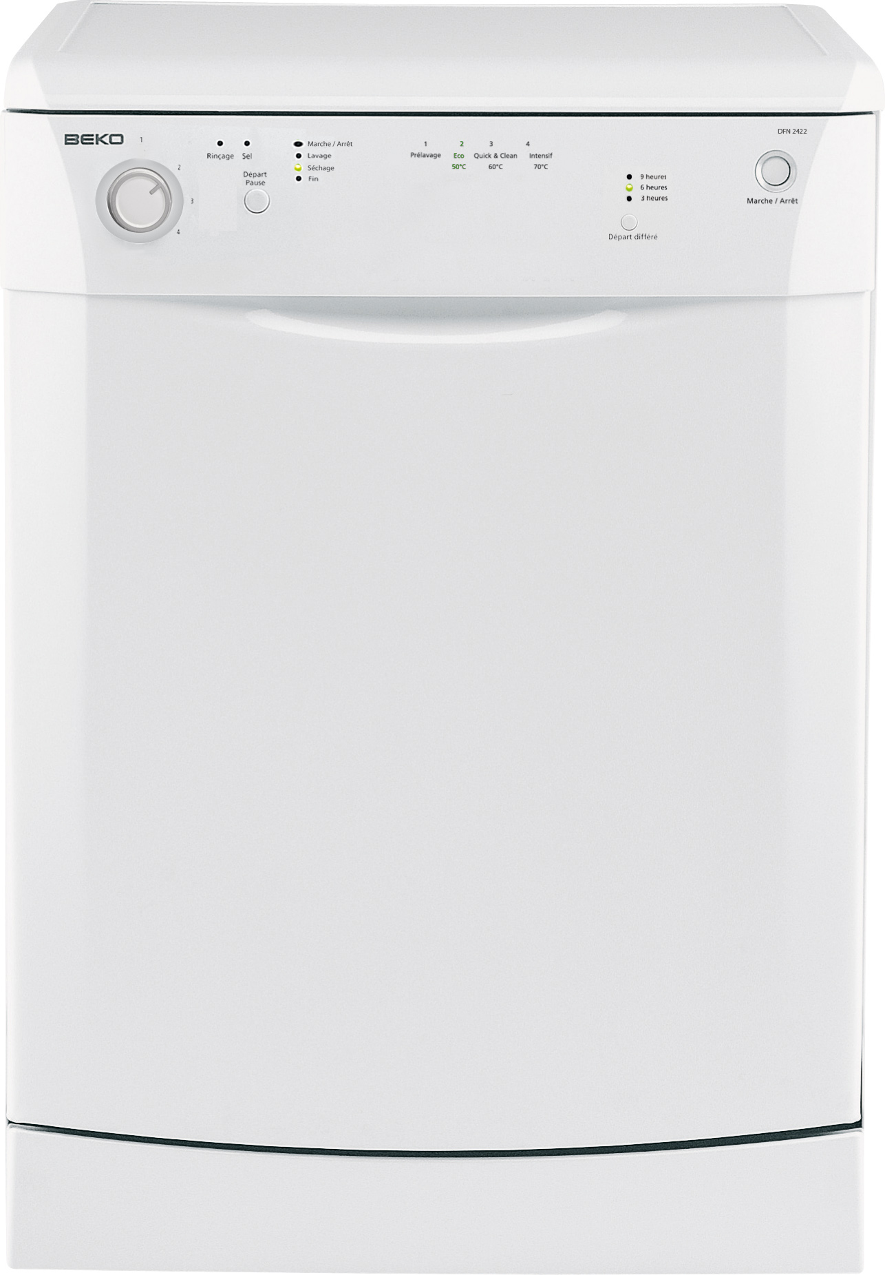 Beko DFN2422 dishwasher Freestanding 12 place settings