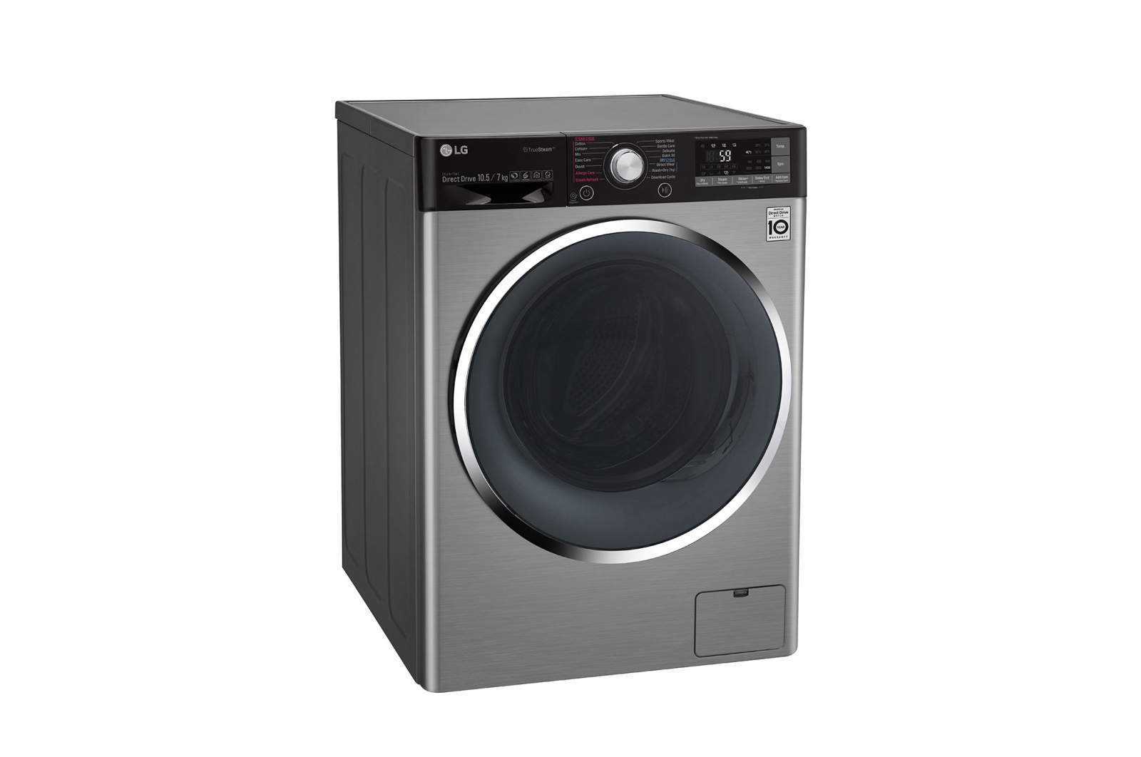 LG F4J9JHP2TD washer dryer Freestanding Front-load Stainless steel – image 3