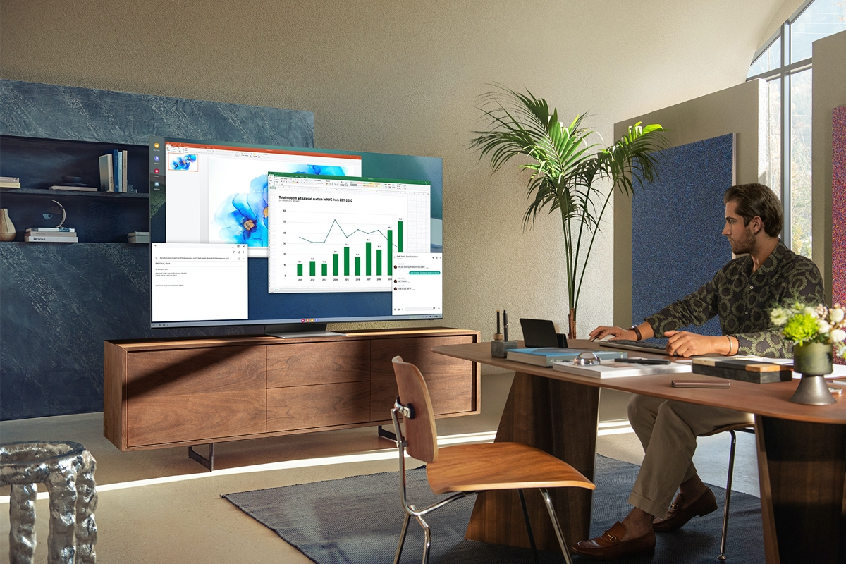Samsung GQ75QN700AT 190.5 cm (75") 8K Ultra HD Smart TV Wi-Fi Stainless steel – image 9