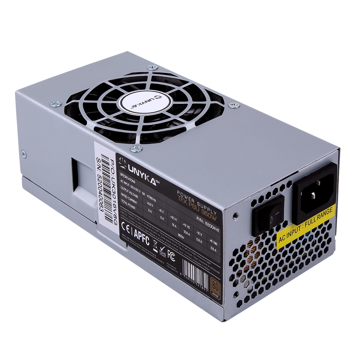UNYKAch TFX 350W 80 Plus Bronze – image 2