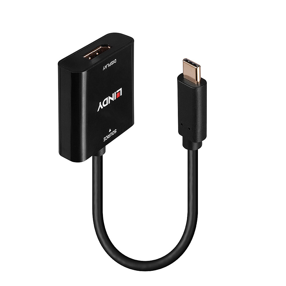 Lindy USB Type C to DisplayPort 4K144 Converter – image 1