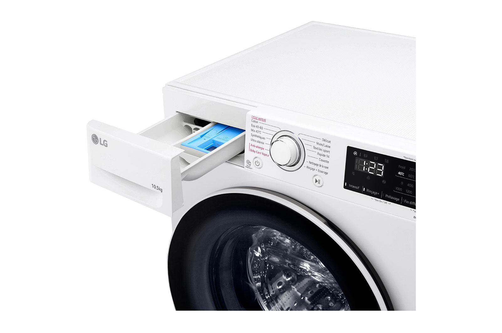 LG F14V30WHS washing machine Front-load – image 5
