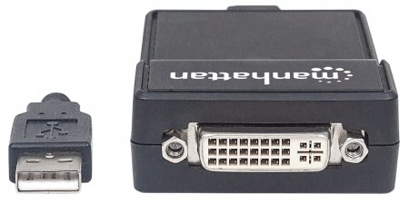 Manhattan 152334 USB graphics adapter Black – image 3