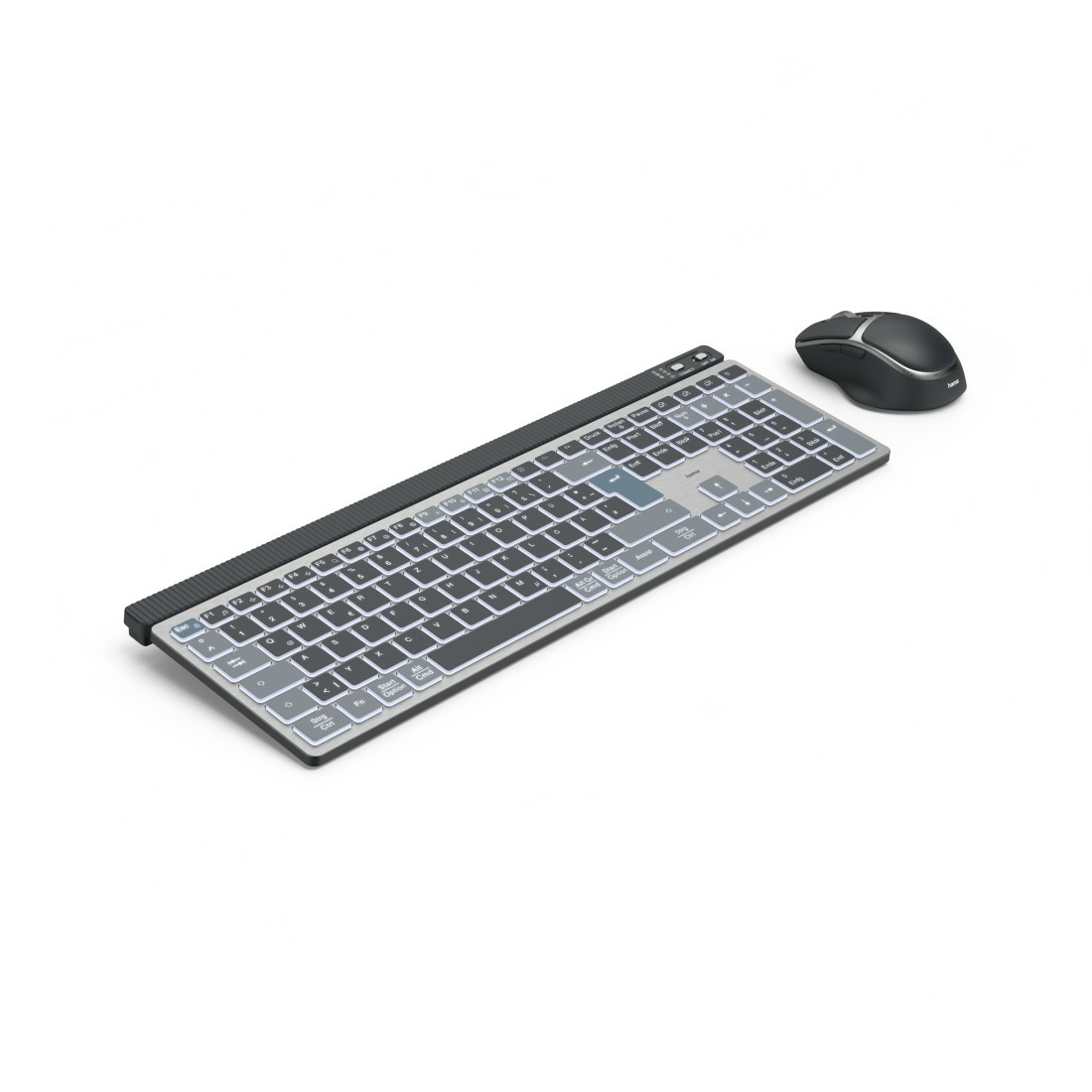 Hama WKM-750 keyboard Mouse included Home/Office Bluetooth QWERTZ German Anthracite, Black, Blue – image 4