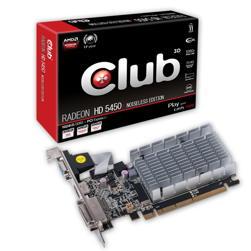 CLUB3D Radeon HD 5450 Noiseless Edition – image 2