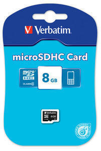Verbatim Micro SDHC 8GB - Class 4 – image 2