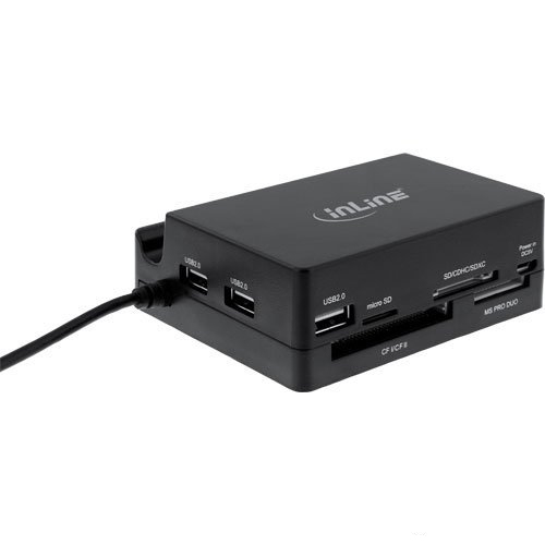 InLine 66777 mobile device dock station Smartphone Black – image 2