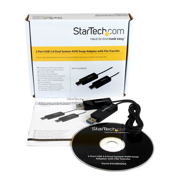 StarTech.com KM Switch Cable with File Transfer - USB 3.0 – image 4