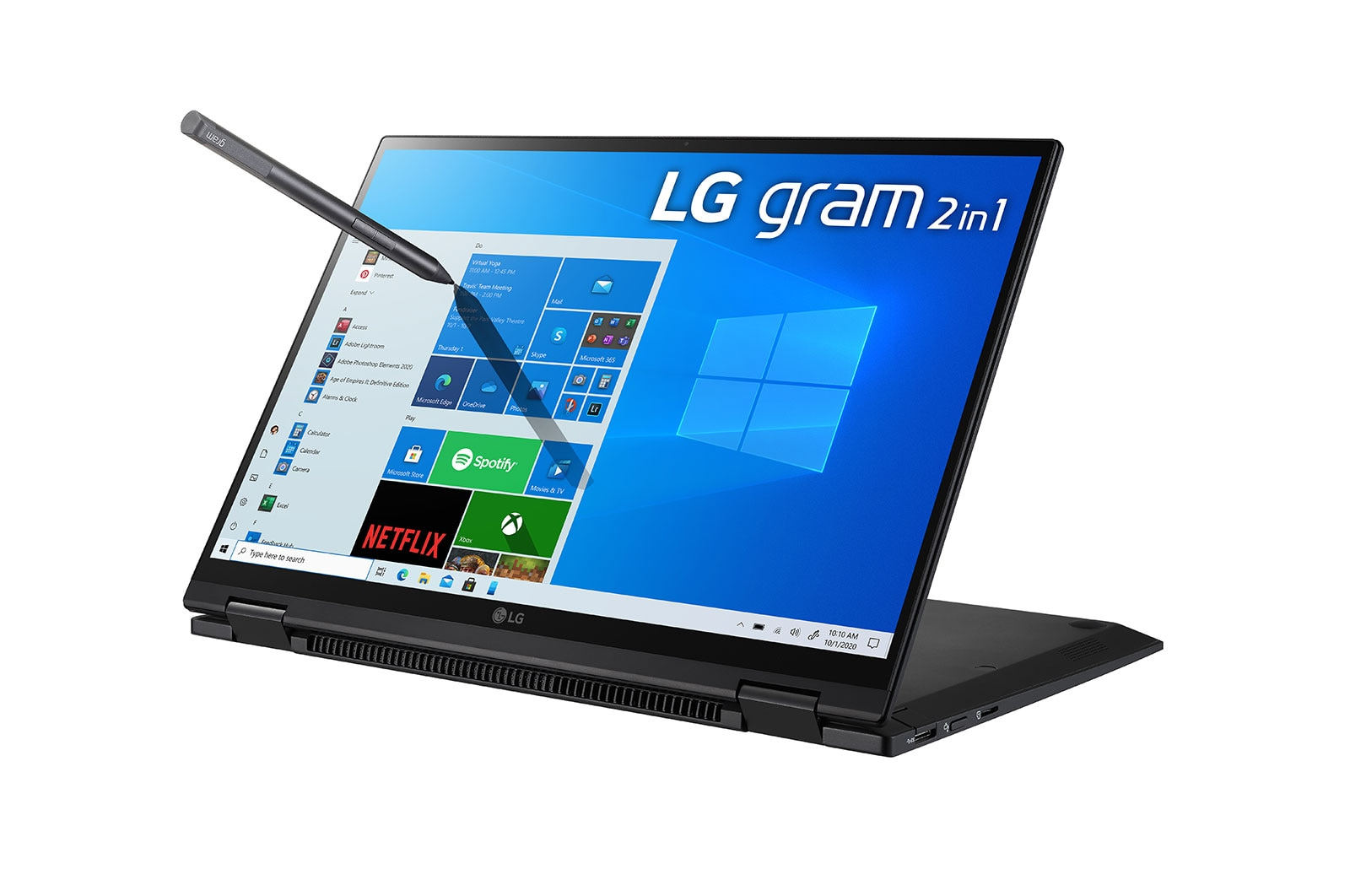 LG Gram 14T90P-K.AAB6U1 laptop Intel® Core™ i7 i7-1165G7 Hybrid (2-in-1) – image 3
