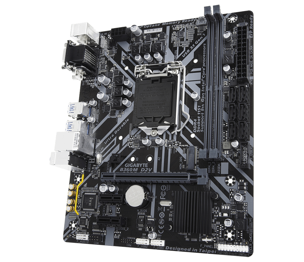 GIGABYTE B360M D2V – image 4
