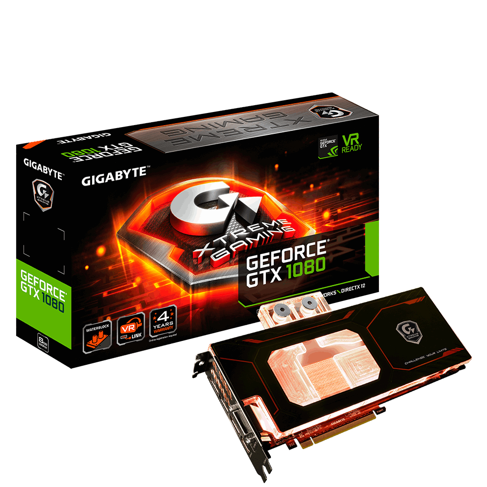 GIGABYTE GeForce GTX 1080 Xtreme Gaming WATERFORCE WB 8G – image 2