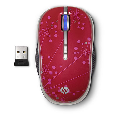 HP QA696AA mouse RF Wireless Optical 1250 DPI