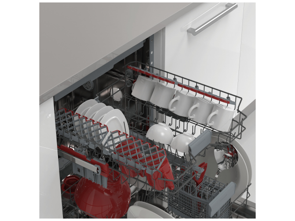 Sharp QW-NI22I45EX-FR dishwasher Fully built-in 15 place settings – image 5