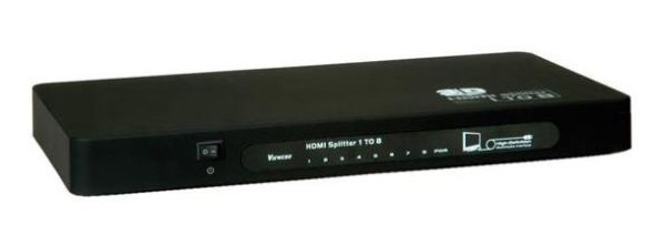 Nilox ARO14993507 video splitter HDMI 8x HDMI – image 1