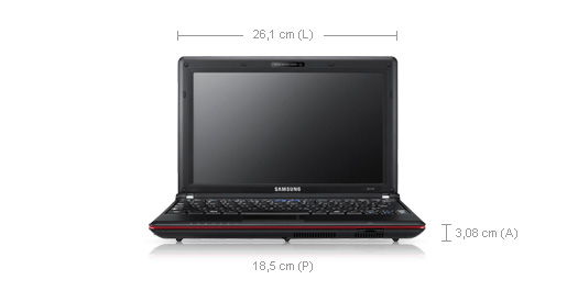 Samsung N N110-KA01IT Intel Pentium Mobile N270 Netbook – image 6