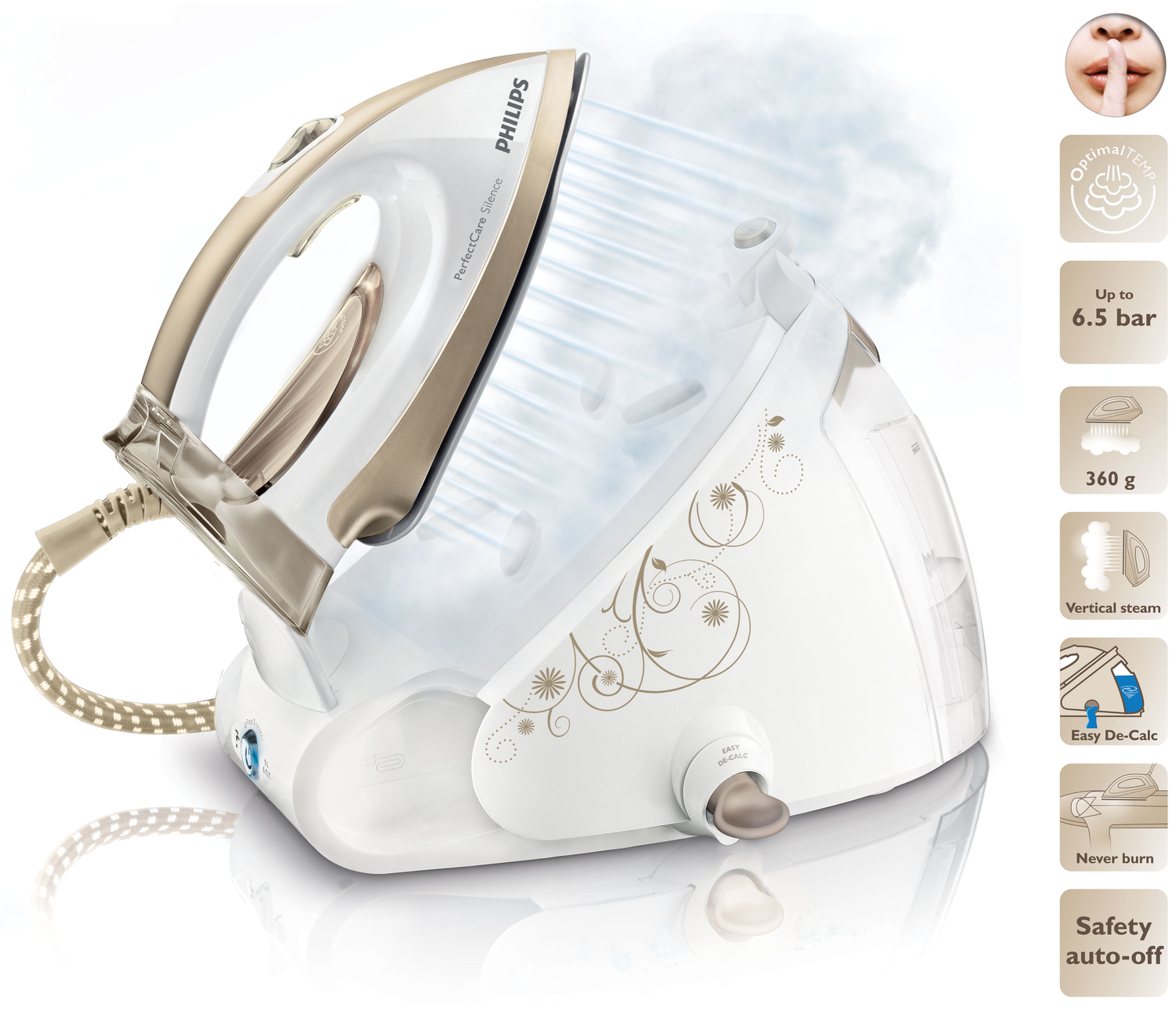 Philips PerfectCare Silence GC9550/02 Steam generator iron – image 2