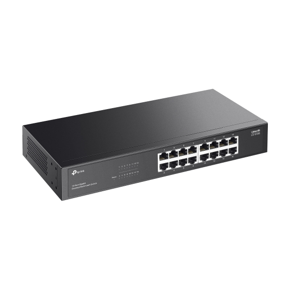 TP-Link LS1016G network switch Unmanaged Gigabit Ethernet (10/100/1000) Black – image 4