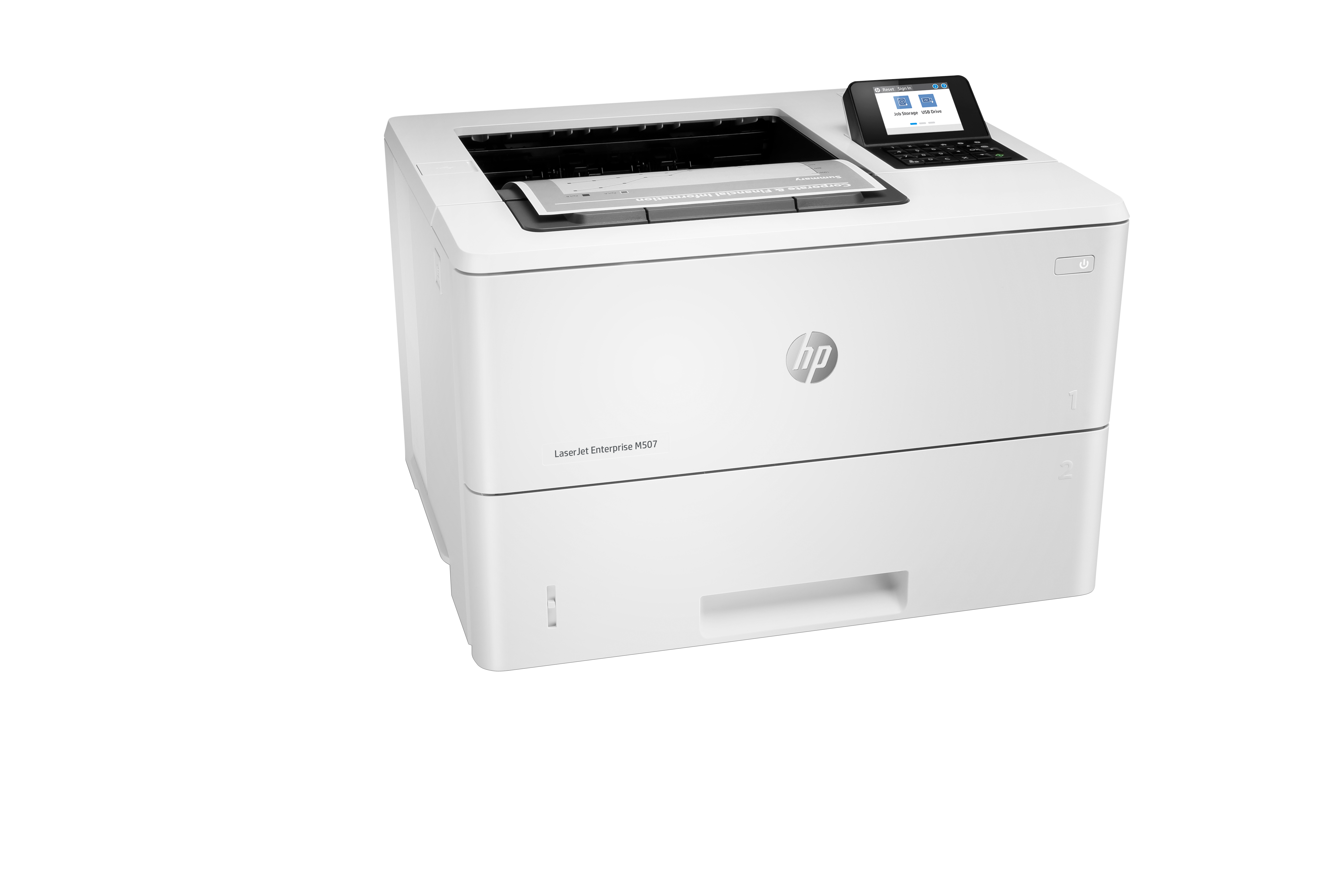 HP LaserJet Enterprise M507x Mono Laser Printer 43ppm Duplex WiFi 1PV88A#BGJ
