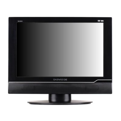 Daewoo DSL19M1WC 19 Inch LCD w/ DVD Player , Piano Black
