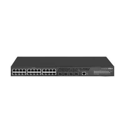 Switch Dahua DH-AS5500-24GT4XF - Gigabit Ethernet - 24 Puertos - 4 Puertos SFP+ - Administrable - DH-AS5500-24GT4XF Switch Dahua DH-AS5500-24GT4XF - Gigabit Ethernet - 24 Puertos - 4 Puertos SFP+ - Administrable - DH-AS5500-24GT4XF