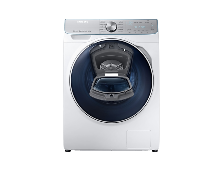 Samsung WW85M74FNOR washer dryer Freestanding Front-load Blue, White – image 2
