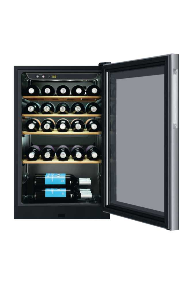Haier Wine Bank 50 Series 3 WS30GA Compressor wine cooler Freestanding Black 30 bottle(s) – image 5