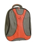 Techair Nylon Backpack Green/Orange 15.4"