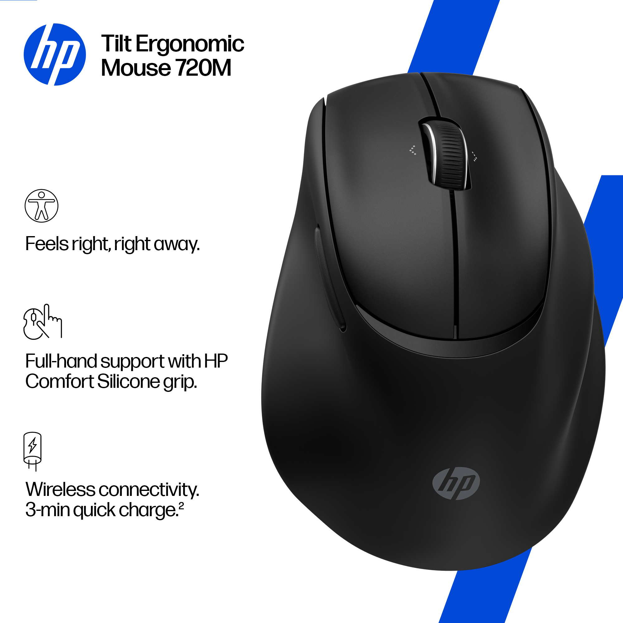HP Tilt Ergonomic Mouse 720M – image 5