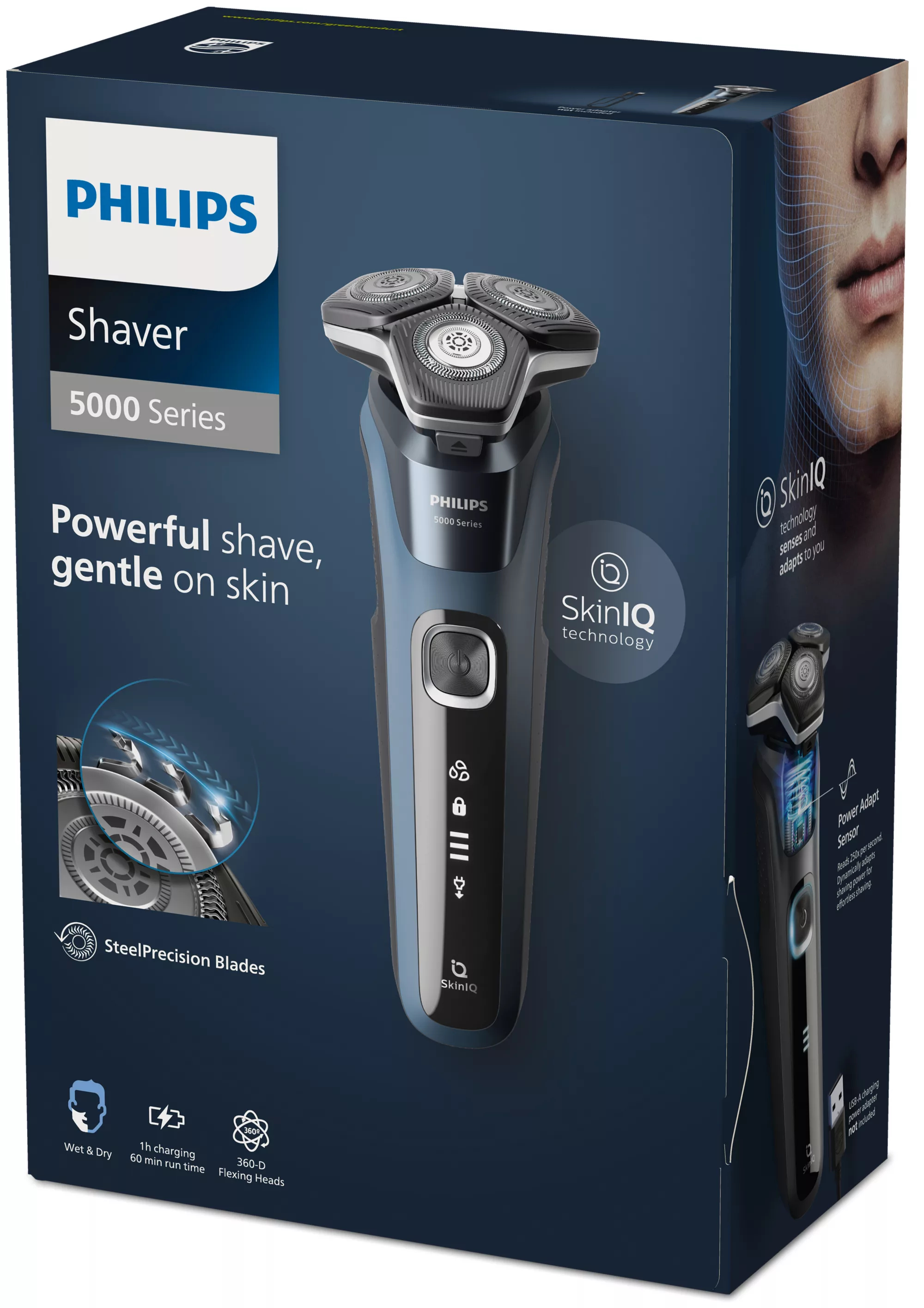 Philips SHAVER Series 5000 S5880/20 men's shaver Rotation shaver Trimmer Grey – image 3