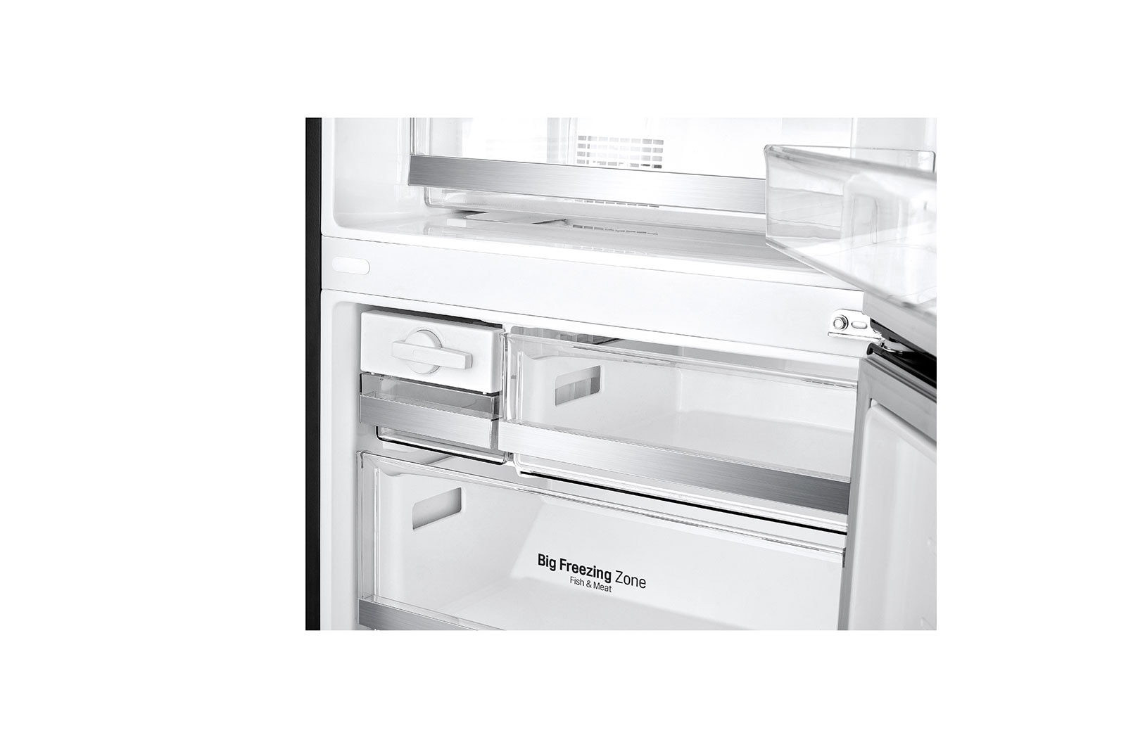 LG GB-W455MBL fridge-freezer Freestanding – image 9
