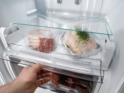 Hoover VCN6185W fridge-freezer Freestanding – image 7