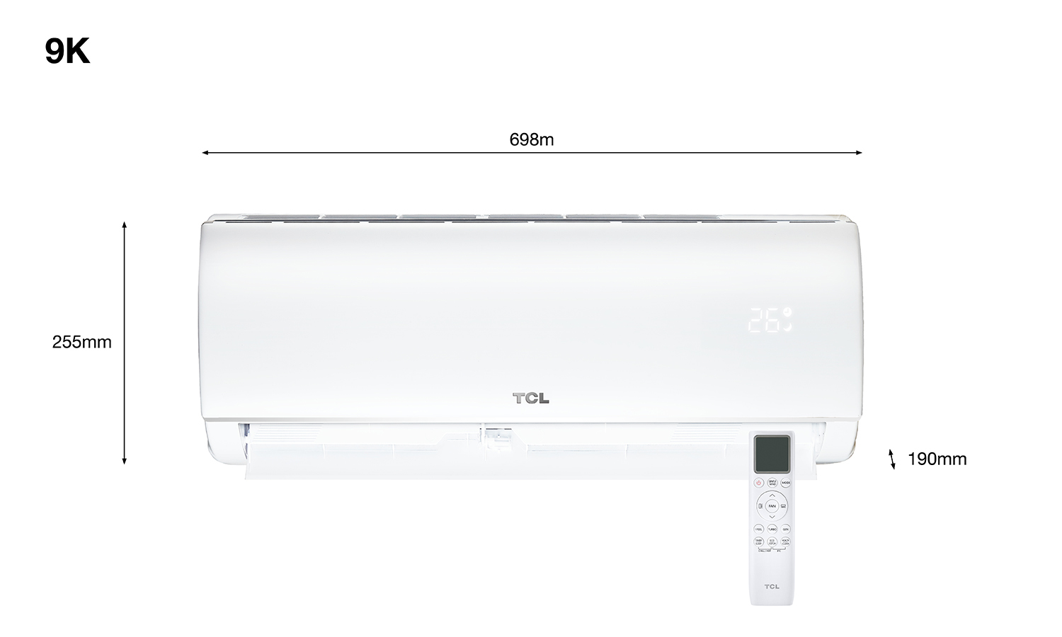 TCL Elite F1 S09F1S0 air conditioner Split system White – image 7