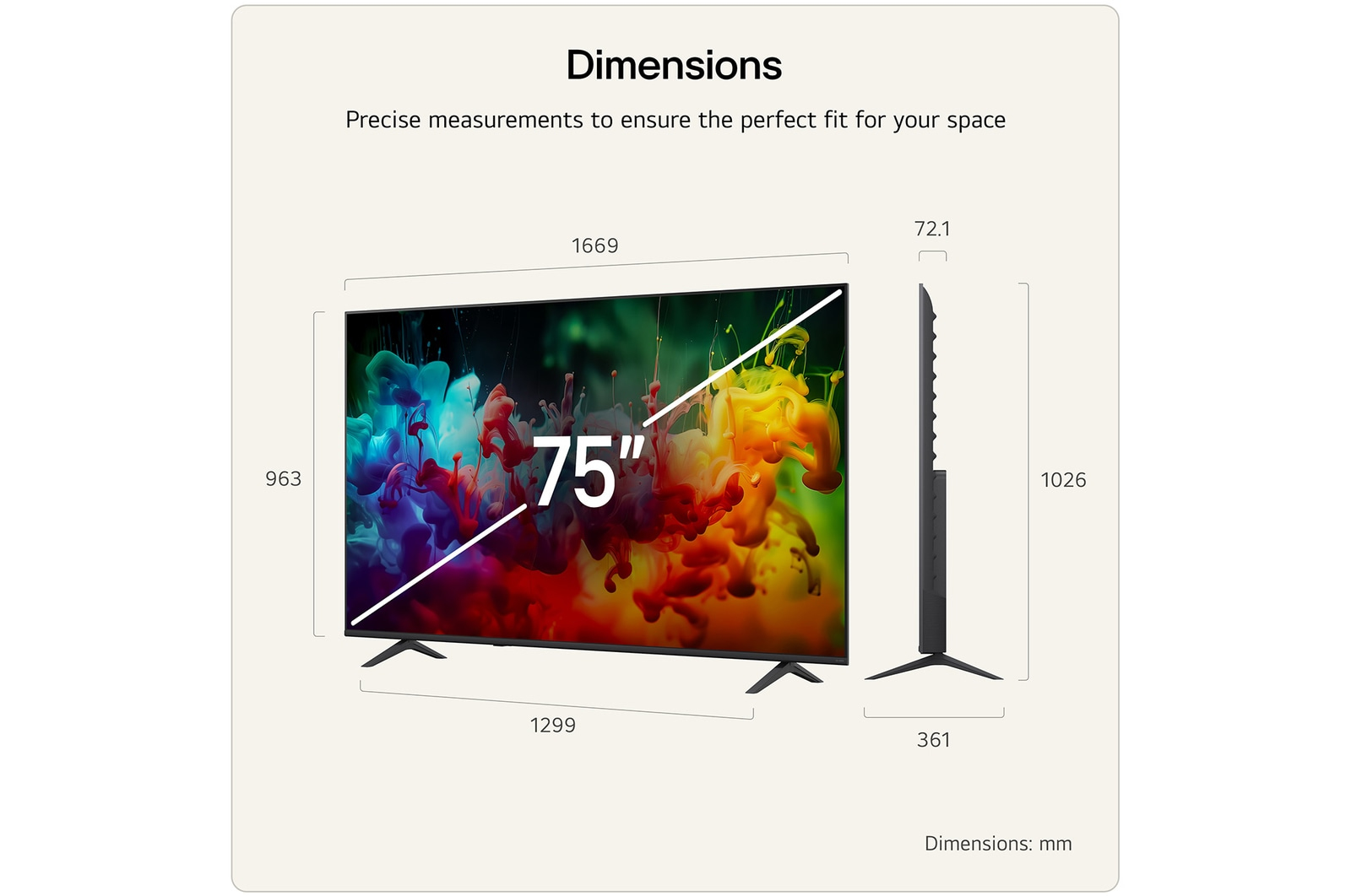LG QNED 75QNED72B6A – image 3