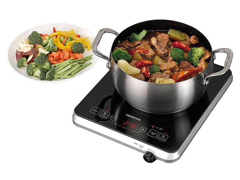 Kenwood 0WIH470002 hob Black, Silver Countertop Ceramic hob 1 zone(s) – image 2