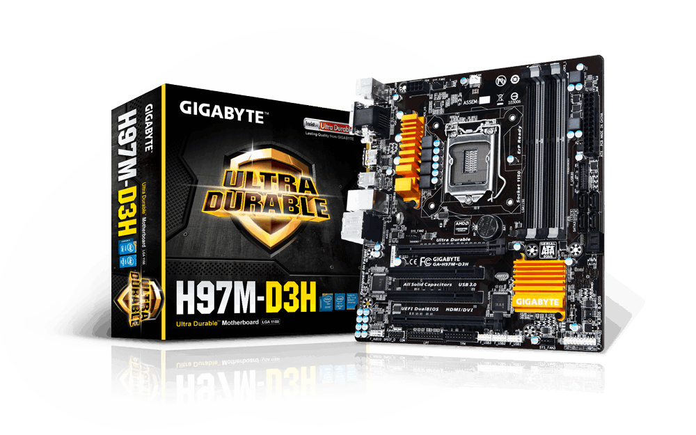 GIGABYTE GA-H97M-D3H motherboard Intel® H97 LGA 1150 (Socket H3) micro ATX – image 4