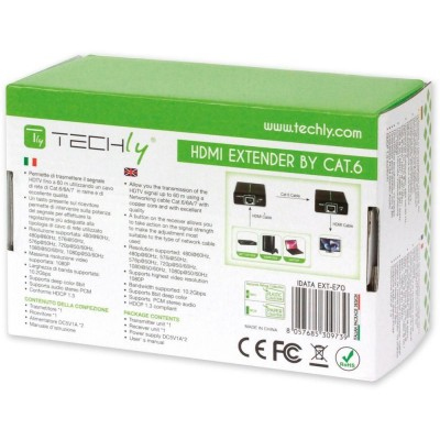 Techly 309739 AV extender AV transmitter & receiver Black – image 6