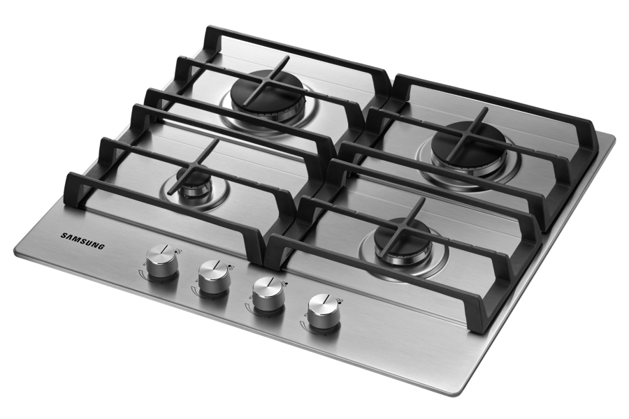 Samsung NA64H3010AS hob Stainless steel Built-in Gas 4 zone(s) – image 2