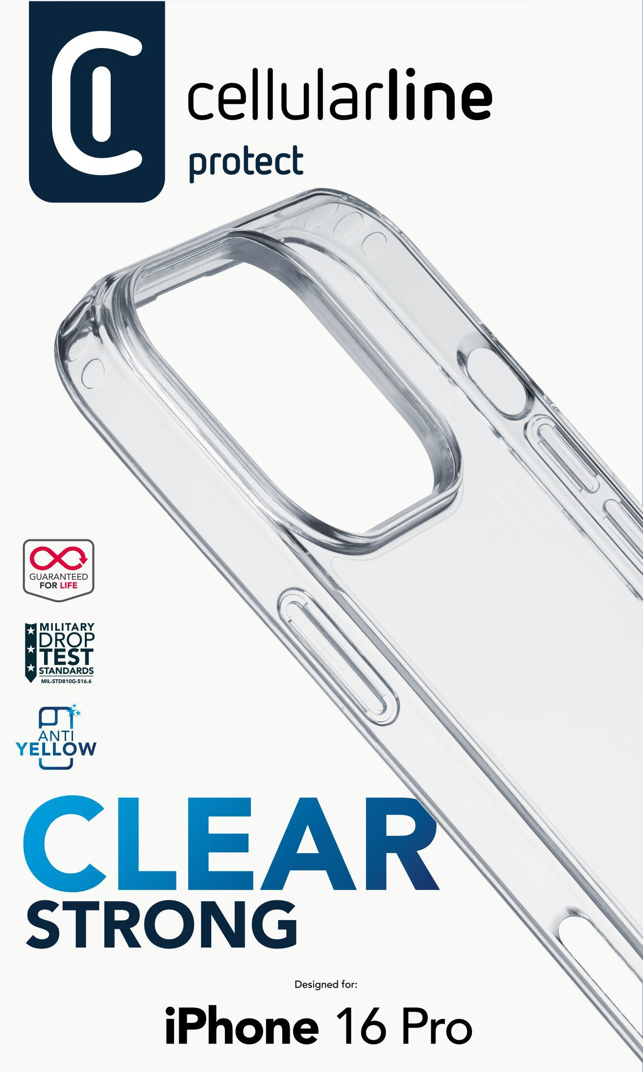 Cellularline Clear Strong - iPhone 16 Pro – image 2