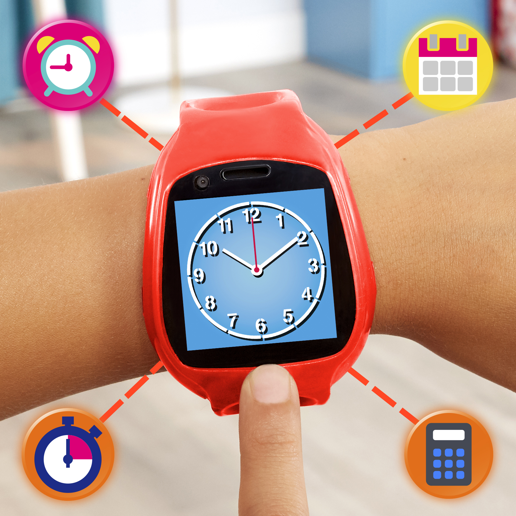 Little Tikes 2 Robot Smartwatch - Red – image 6