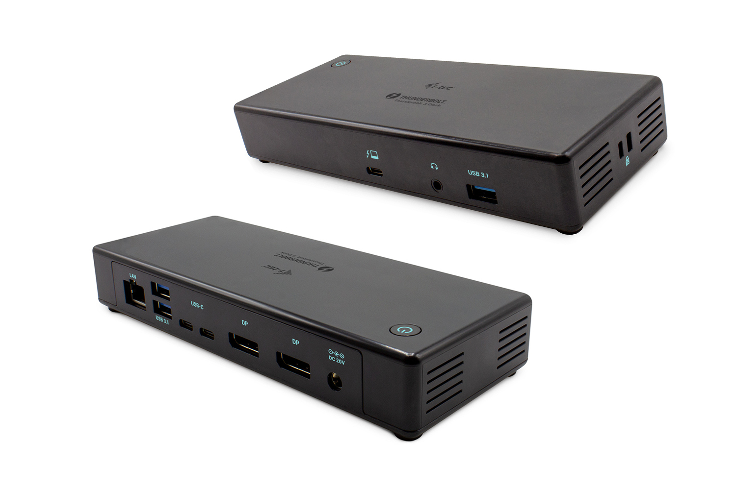 i-tec Thunderbolt3/USB-C Dual DisplayPort 4K Docking Station + Power Delivery